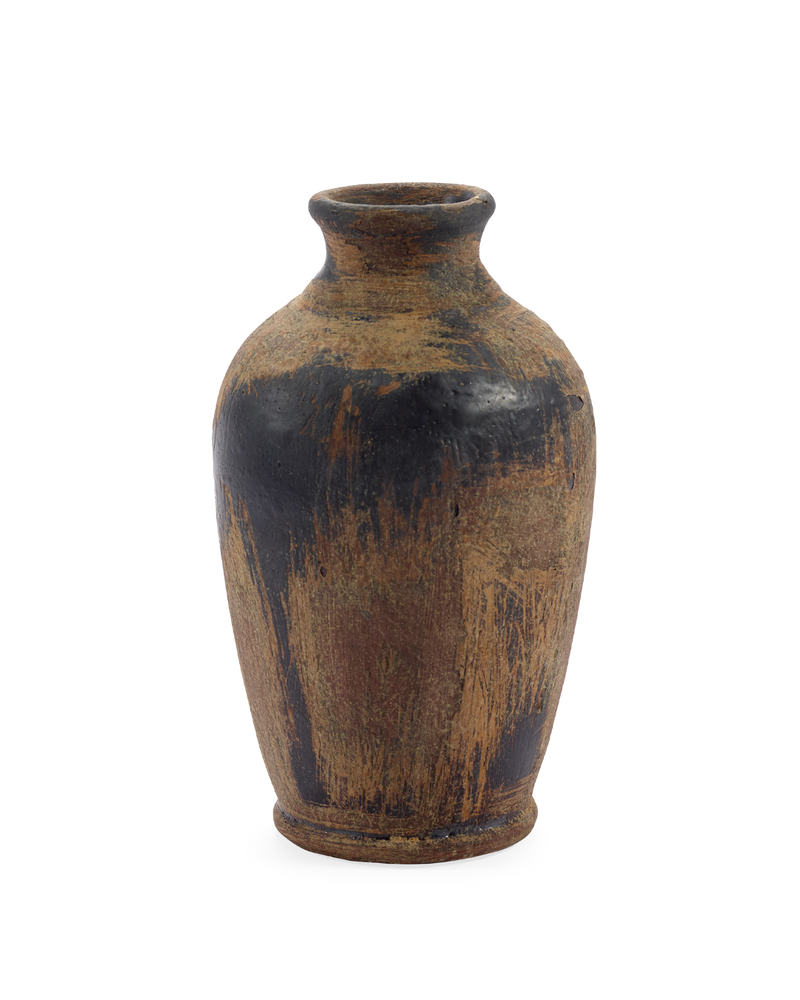  Vase 06 - Terracotta Black 
