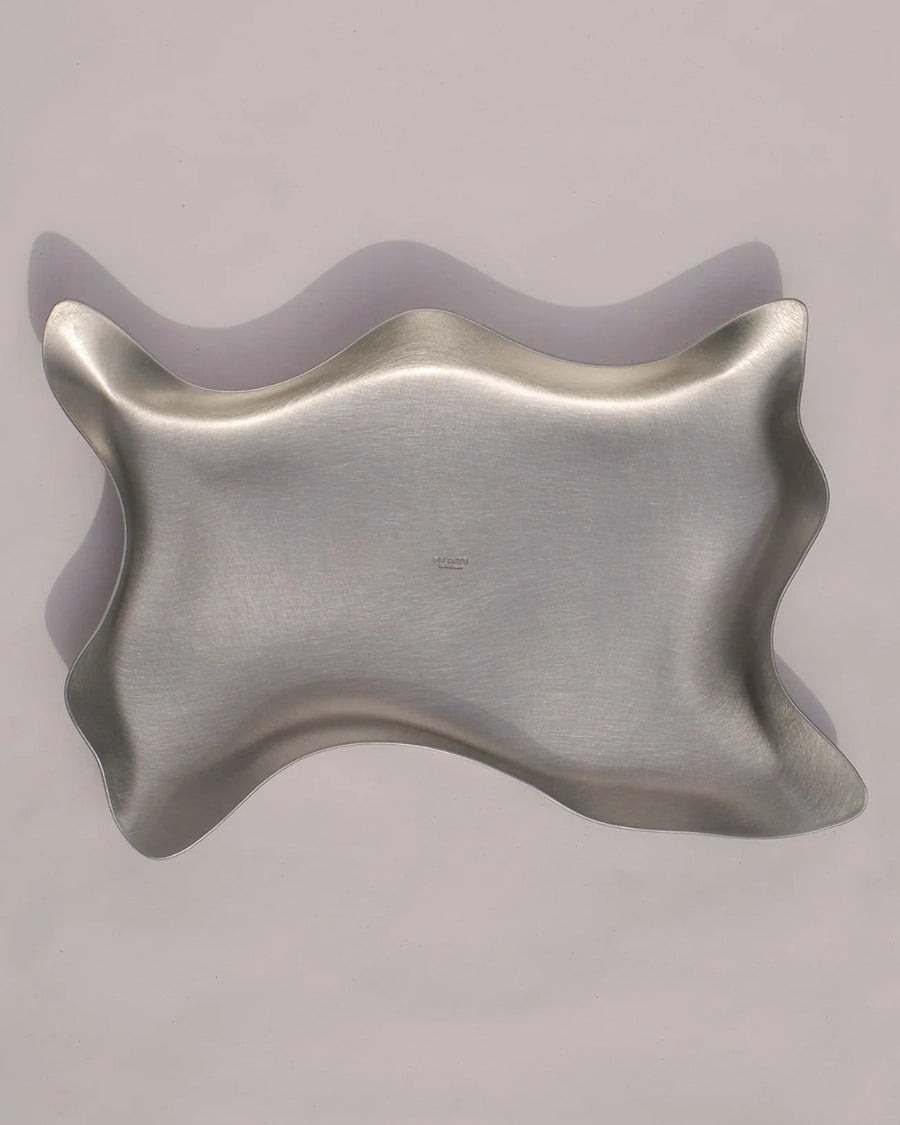 Paper Tray, Aluminium by Six Dots Design