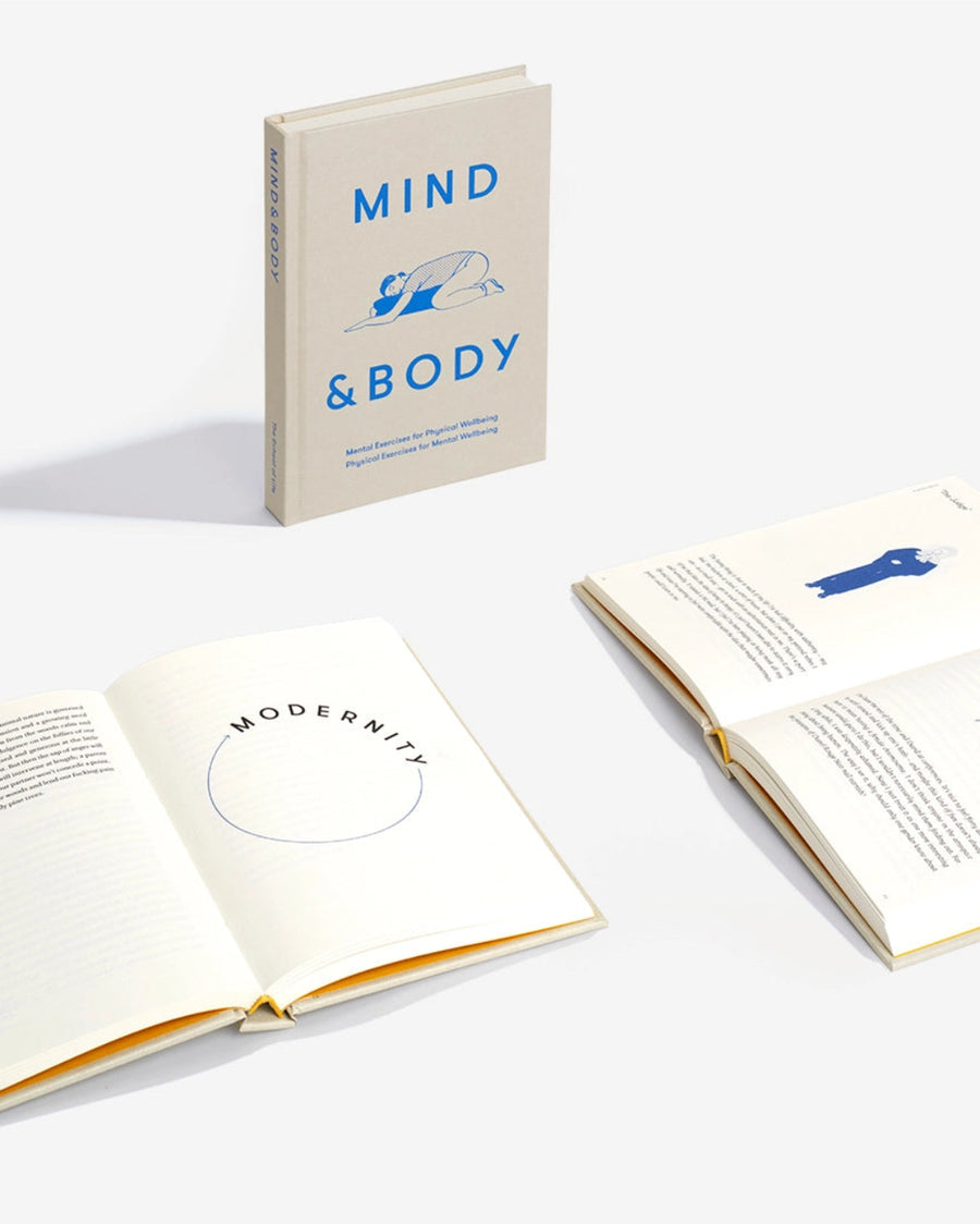 Mind & Body, Wellness Guide Book by The School of Life, open to a page