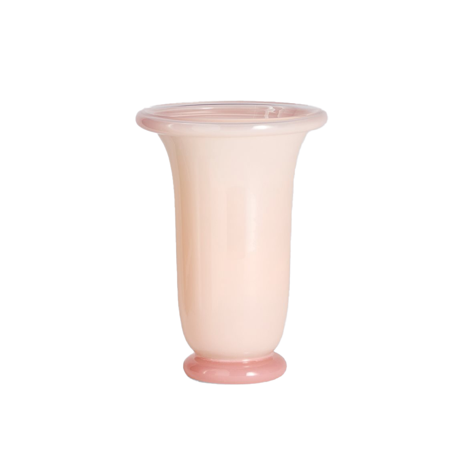 Empire Vase, Medium, Light Pink by HAY