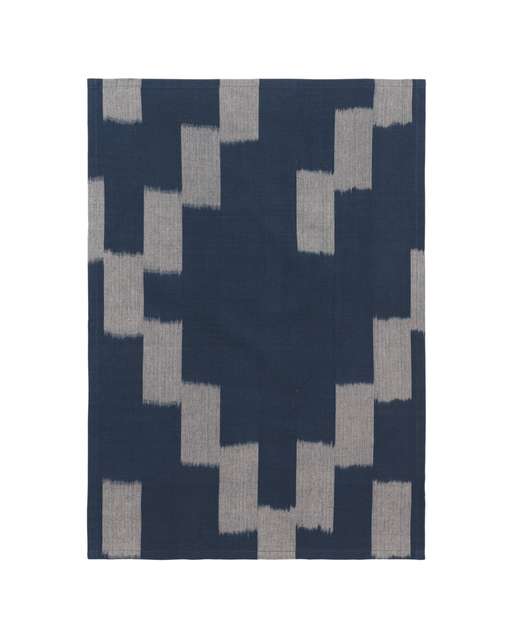 Ikat Tea Towel, Ink Blue/Parchment by ferm LIVING