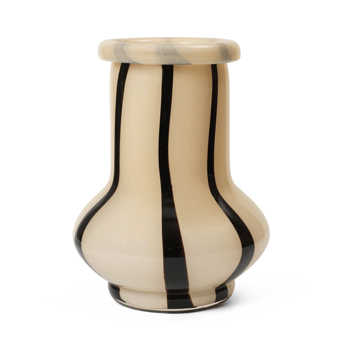 Riban Vase, Cream, Large by ferm LIVING