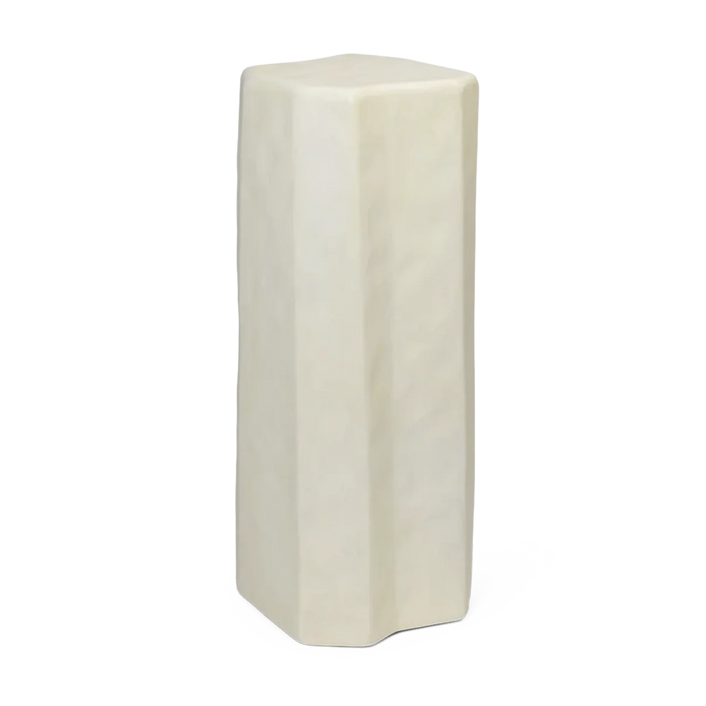 Staffa Pedestal, Ivory by ferm LIVING