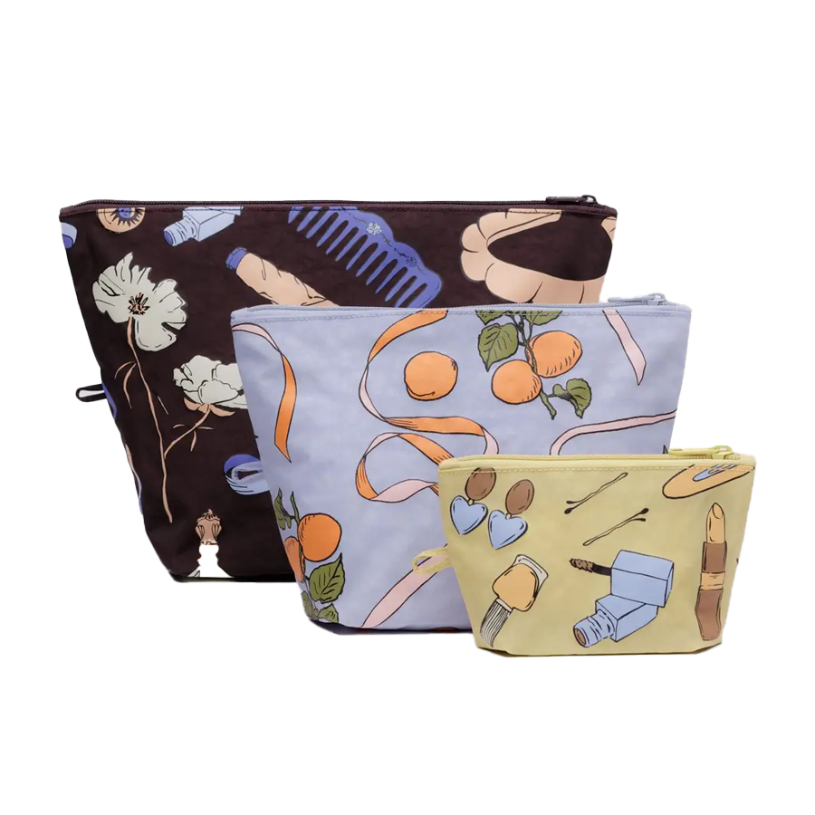 Go Pouch Set, Get Ready With Me by Baggu