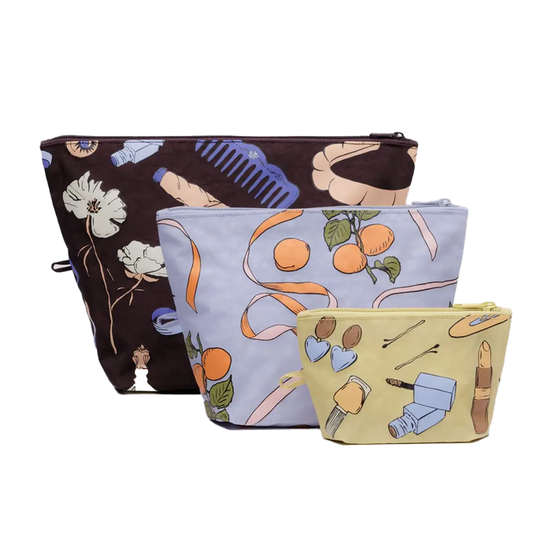  Go Pouch Set, Get Ready With Me by Baggu 