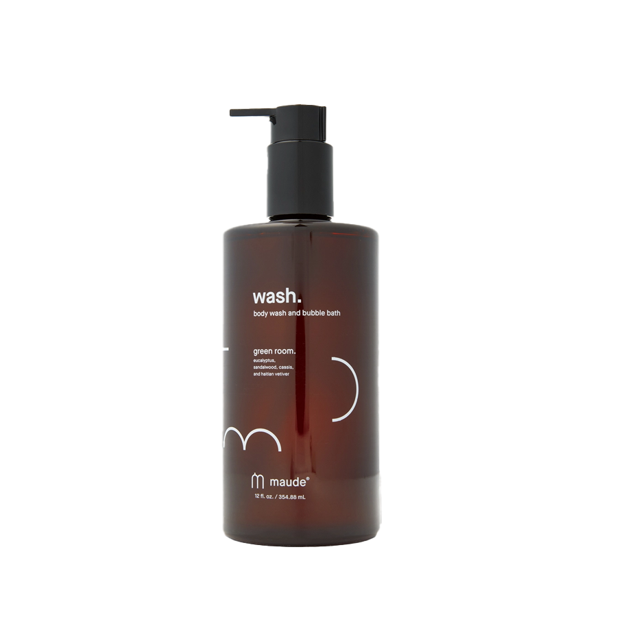 Green Room Body Wash & Bubble Bath, 12 oz by Maude