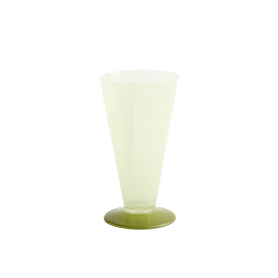 Conical Vase, Small, Light Green by HAY
