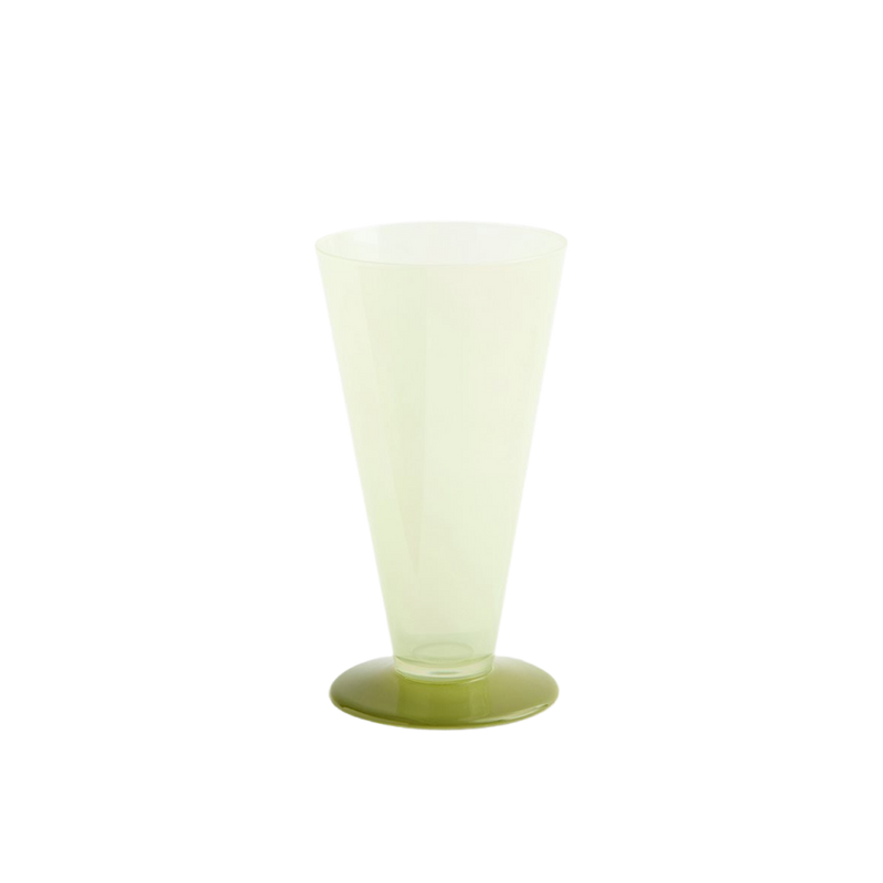  Conical Vase, Small, Light Green by HAY 