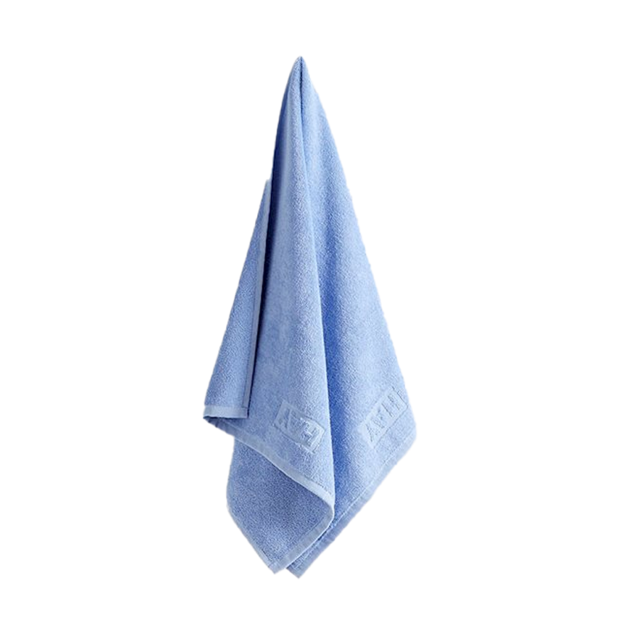 Mono Hand Towel, Sky Blue by HAY
