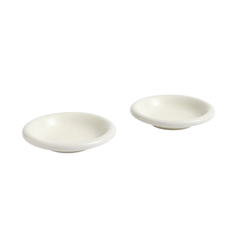 Barro Bowl, Set of Two, Off-White by HAY