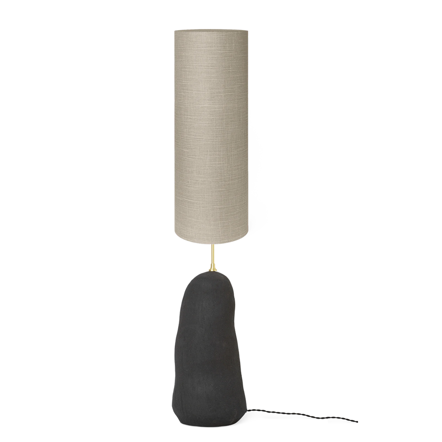 Hebe Lamp Base & Shade, Large, Dark Grey by ferm LIVING