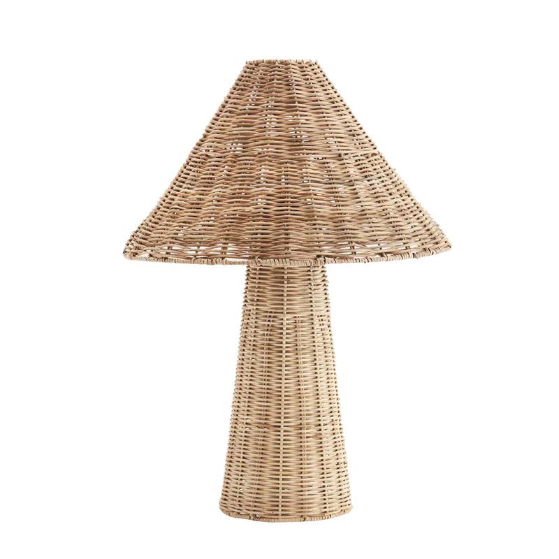  Table Lamp, Rattan by Madam Stoltz 