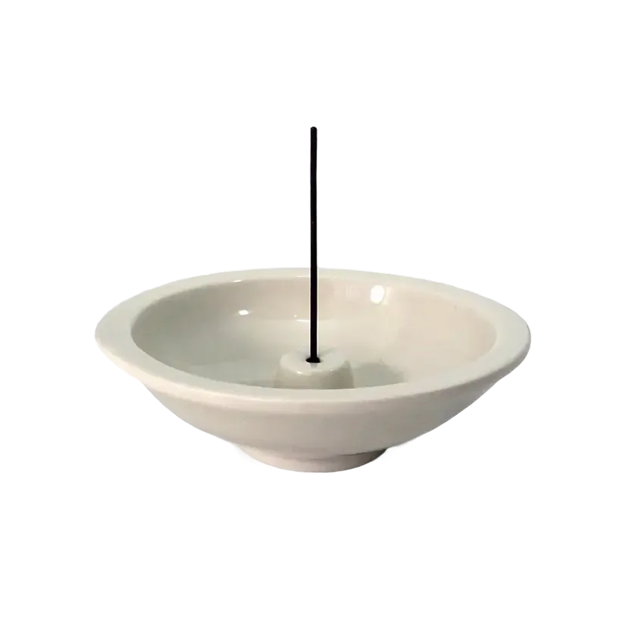 Ceramic Incense Wheel, Frost by Shoyeido Incense