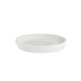 Madam Stoltz | Round Marble Tray - White