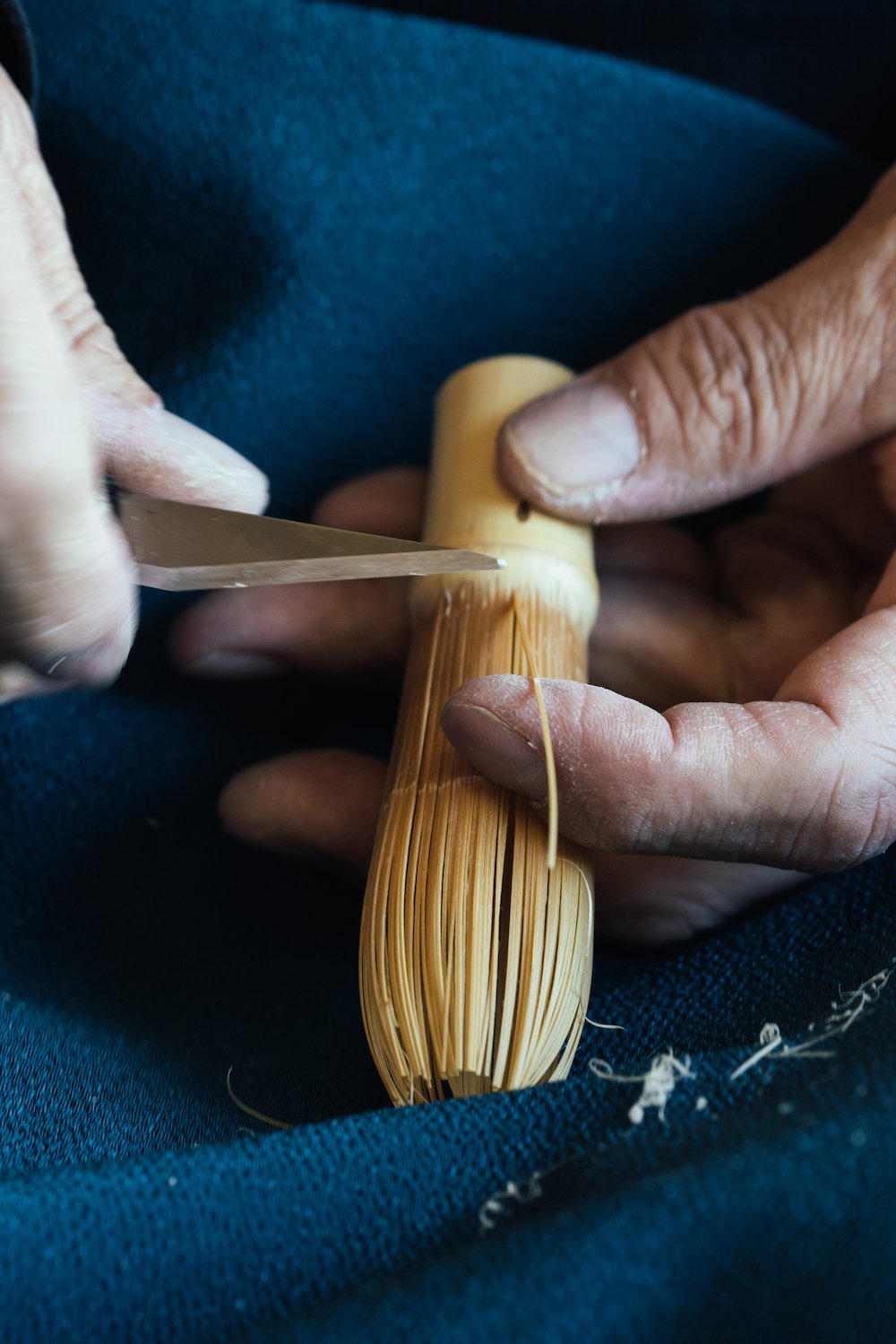Handmade in Japan by Gestalten, hands carving wood, from the book