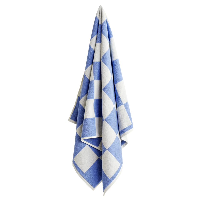 Cotton Bath Towel in Sky Blue by HAY
