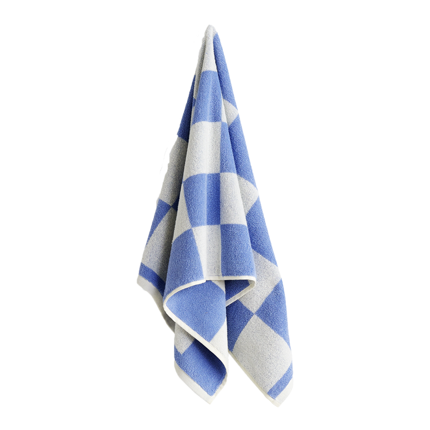 Cotton Hand Towel in Sky Blue by HAY