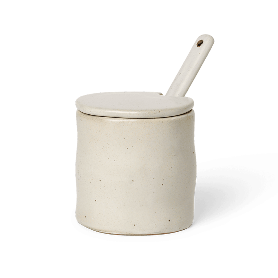 Flow Jam Jar, Off White by ferm LIVING