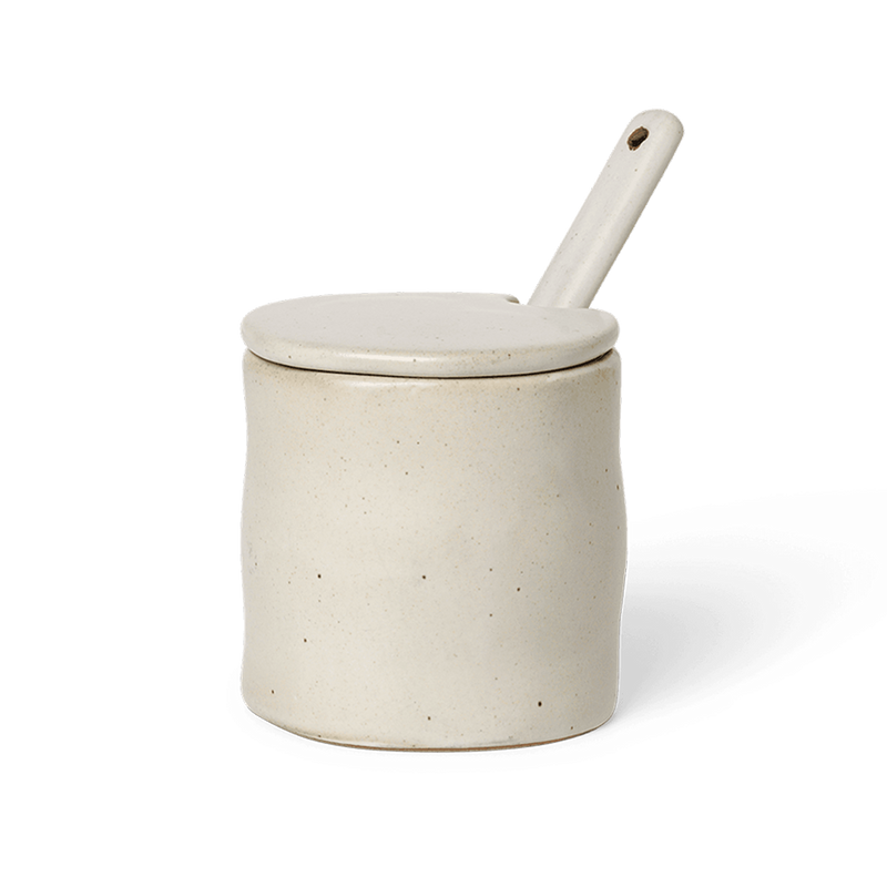  Flow Jam Jar, Off White by ferm LIVING 