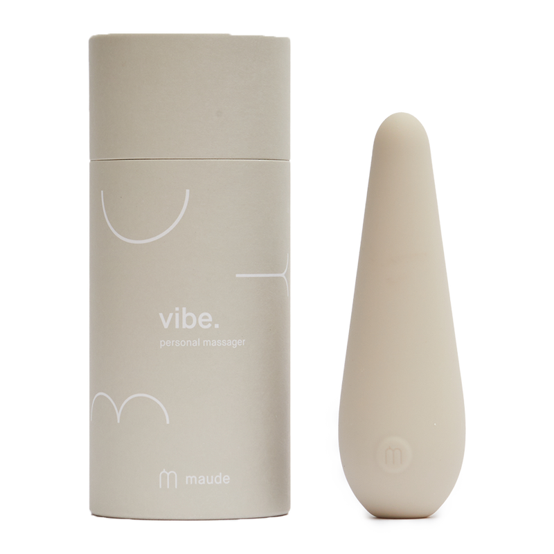  Vibe Personal Massager, Grey by Maude, with its box 