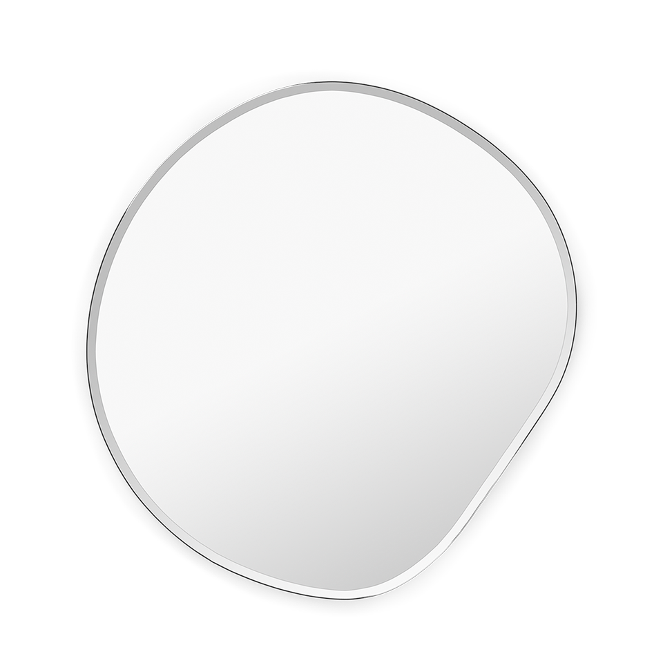 Pond Mirror, Extra Large, Dark Chrome by ferm LIVING