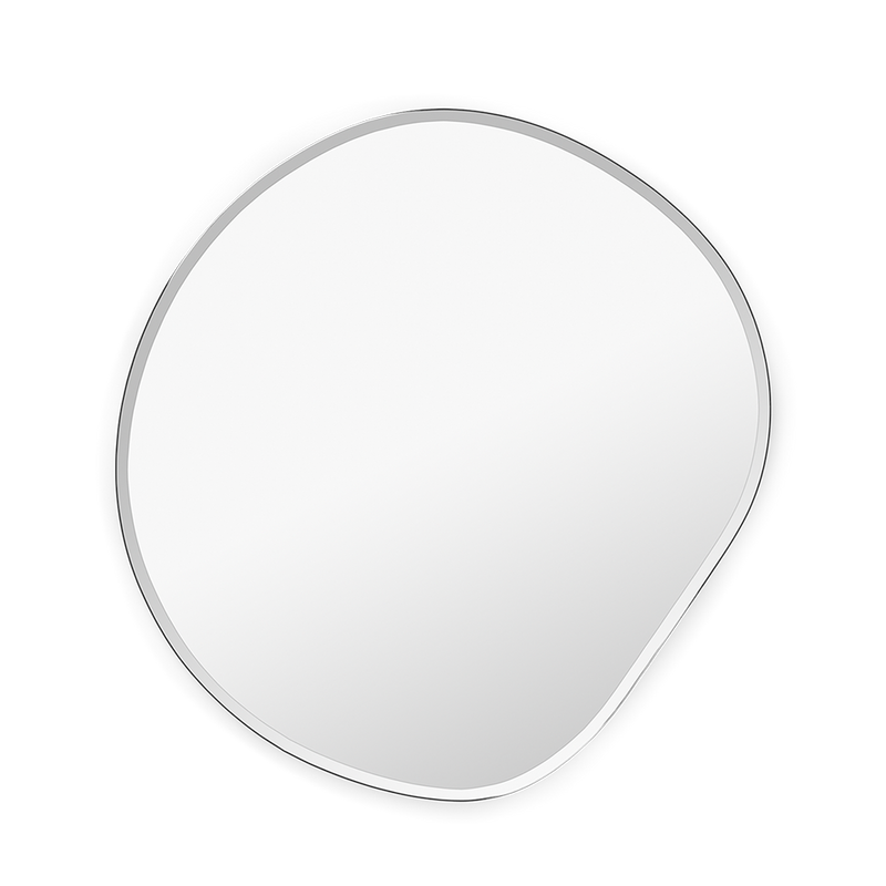  Pond Mirror, Extra Large, Dark Chrome by ferm LIVING 