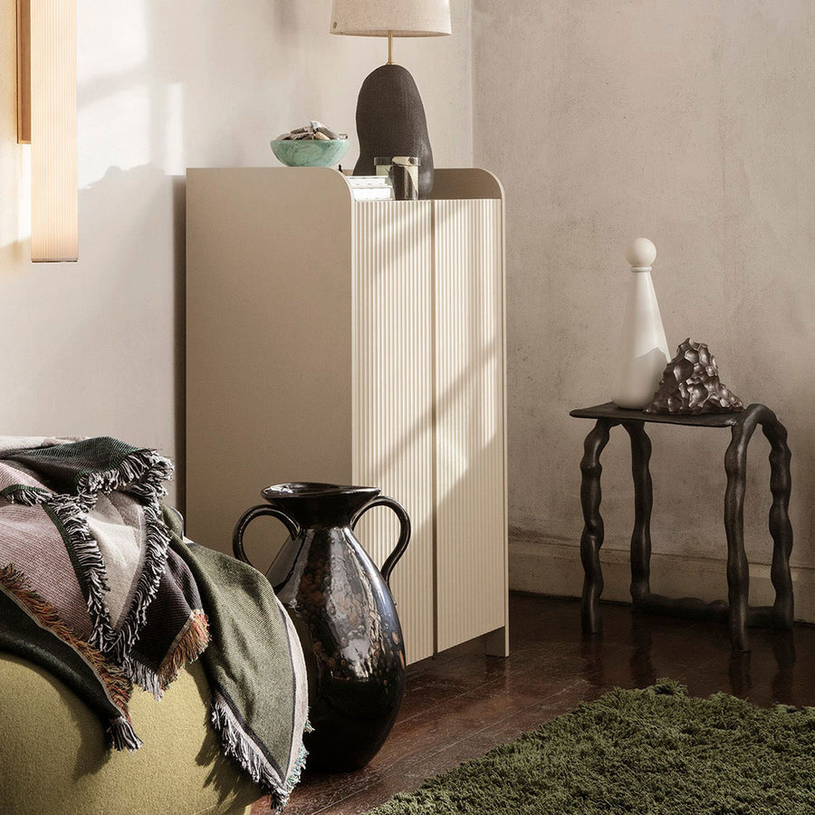 Rotben, Sculptural Table Piece by ferm LIVING, in a living room