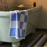 HAY | Check Bath Mat - Sky Blue