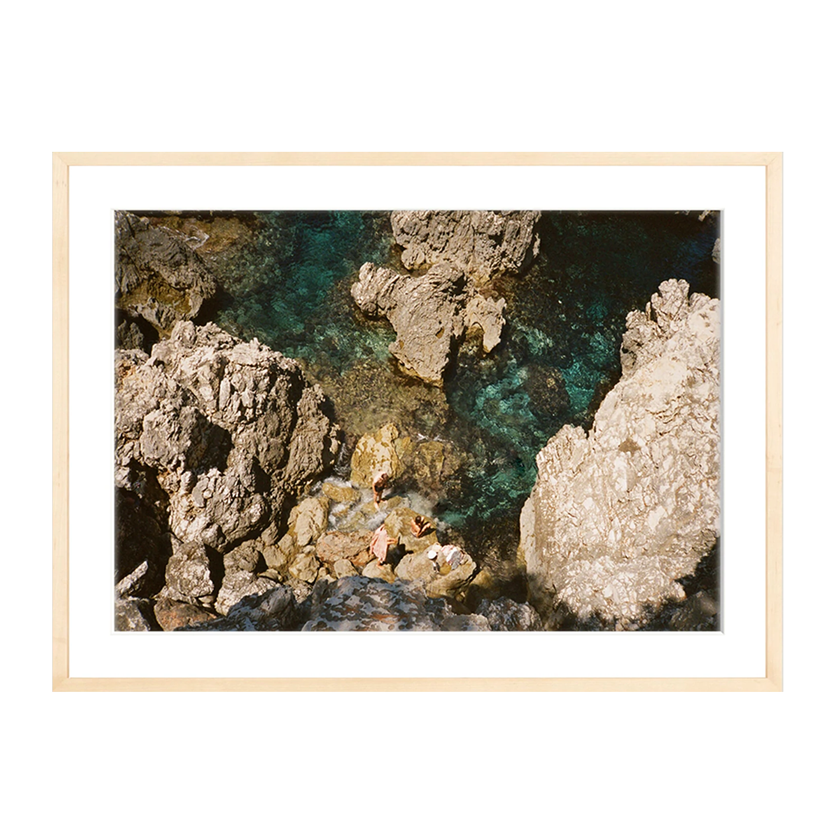 'Agua Spectacular' On Film, Framed Print by The Happiness Collective