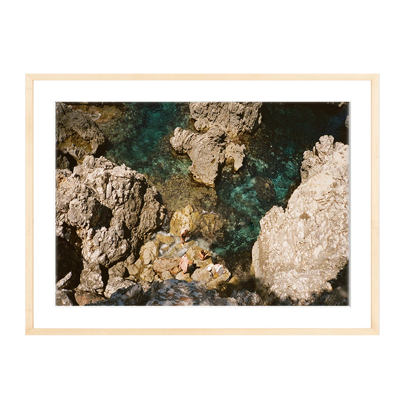 'Agua Spectacular' On Film, Framed Print by The Happiness Collective 
