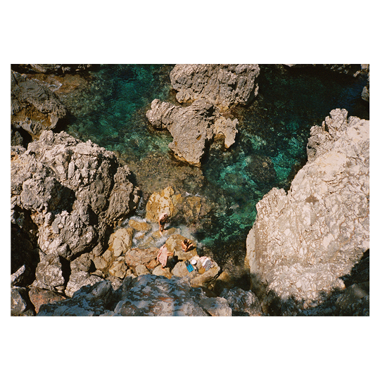 'Agua Spectacular' On Film, Framed Print by The Happiness Collective