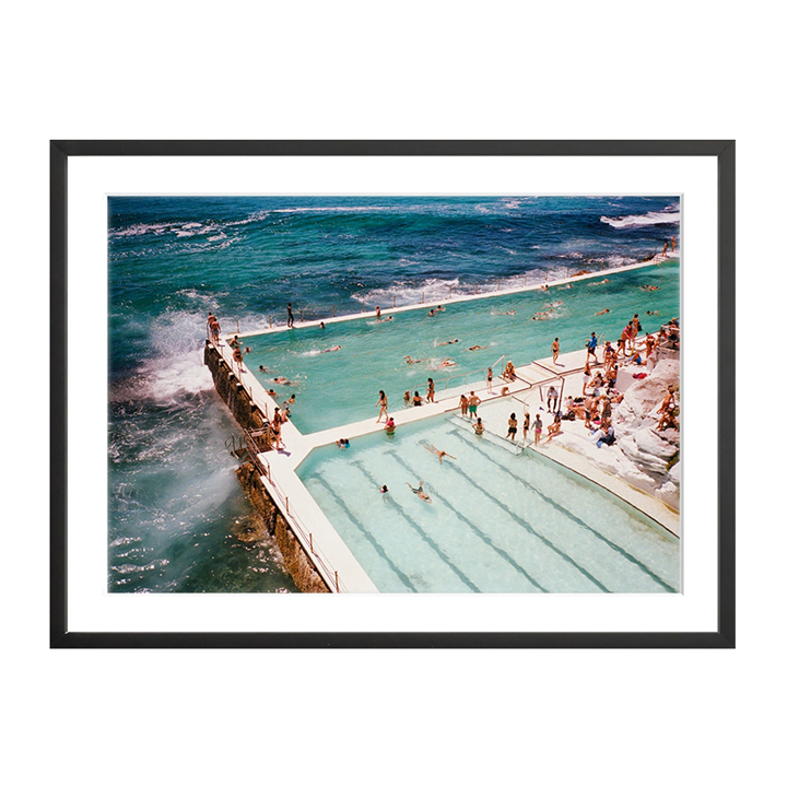  'Iceberg Ahead' On Film, Framed Print by The Happiness Collective 