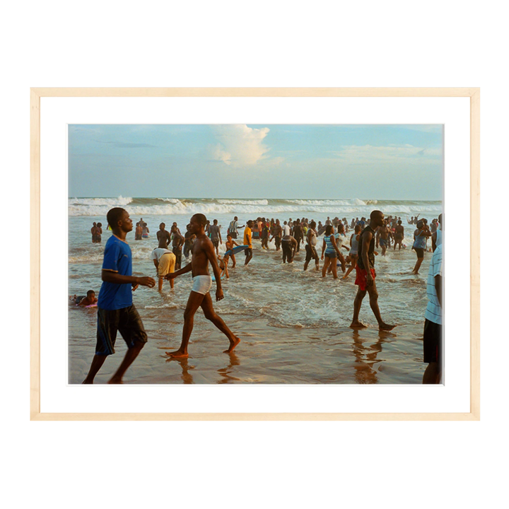 'Pleasure Beach' On Film, Framed Print by The Happiness Collective