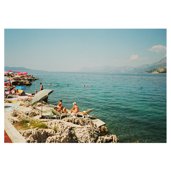 'Sideline' On Film, Framed Print by The Happiness Collective